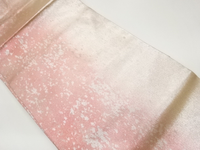 JAPANESE KIMONO / HIKIFOIL ABSTRACT PATTERN NAGOYA OBI